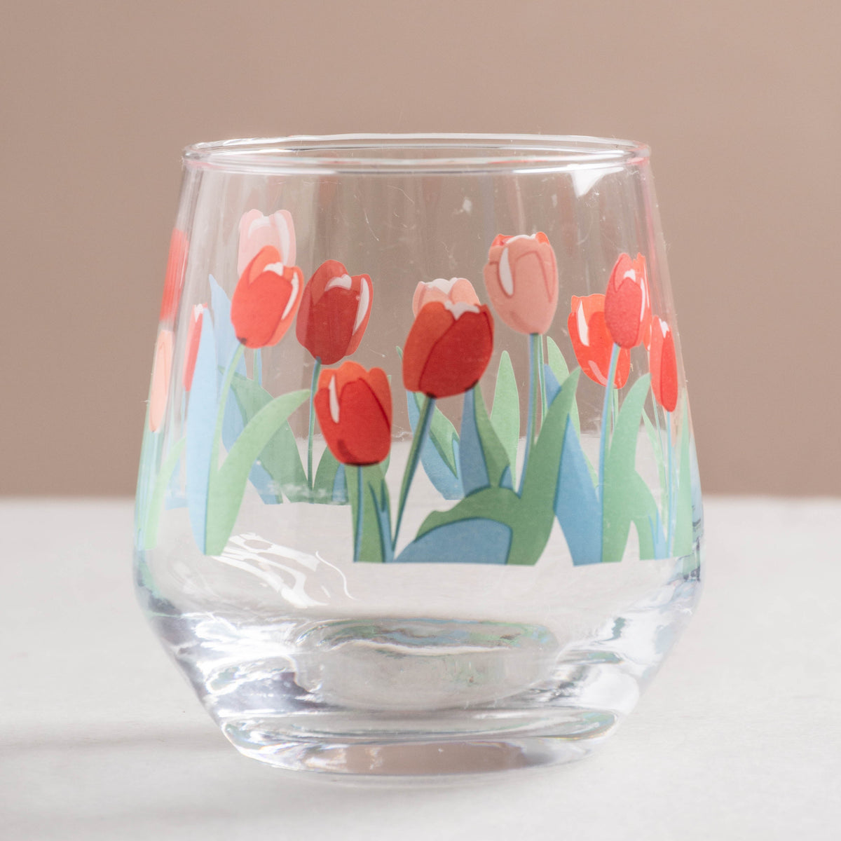 Tulip Glass Set of 2 Nestasia