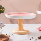 Cake Stand Pink 7.5 Inch Nestasia