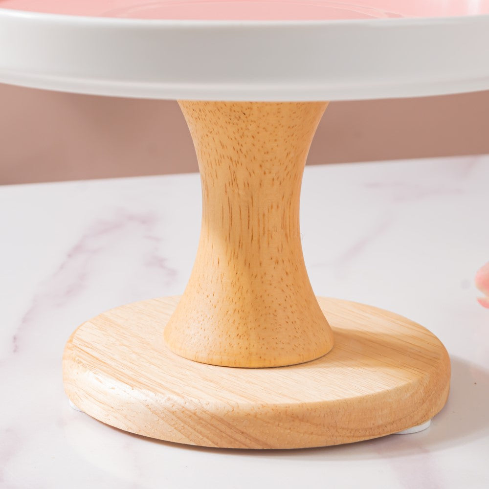 Cake Stand Pink 7.5 Inch Nestasia
