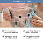 3D Robot Design Tissue Box Blue Nestasia