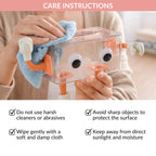 3D Cartoon Robot Tissue Box Orange Nestasia
