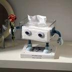 3D Robot Design Tissue Box Blue Nestasia