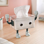 3D Robot Design Tissue Box Blue Nestasia