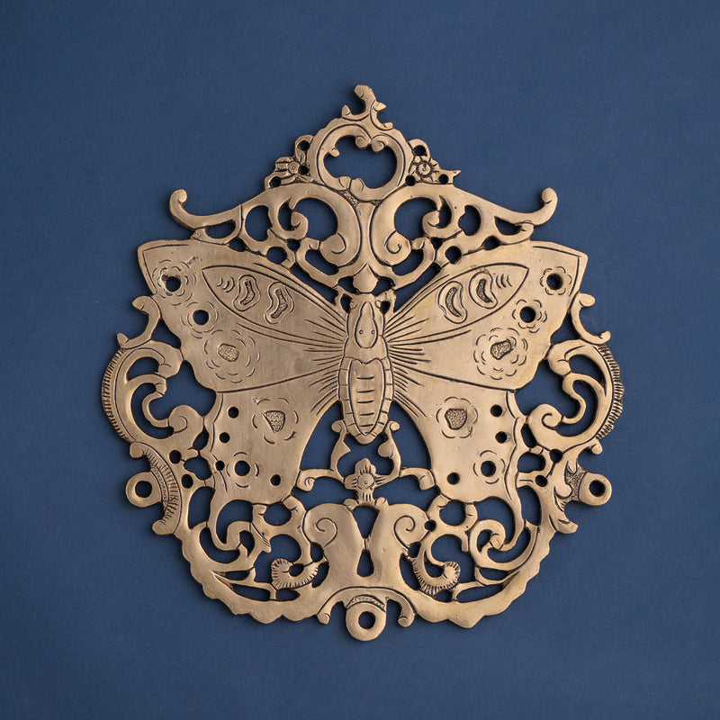 Brass Butterfly Wall Hanging (11 Inch) Vedansh Craft