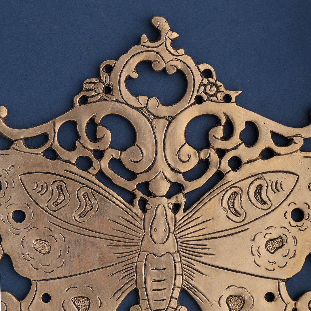 Brass Butterfly Wall Hanging (11 Inch) Vedansh Craft
