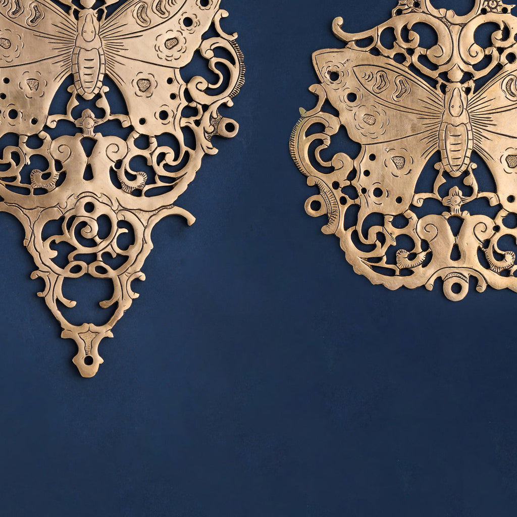 Brass Butterfly Wall Hanging (11 Inch) Vedansh Craft