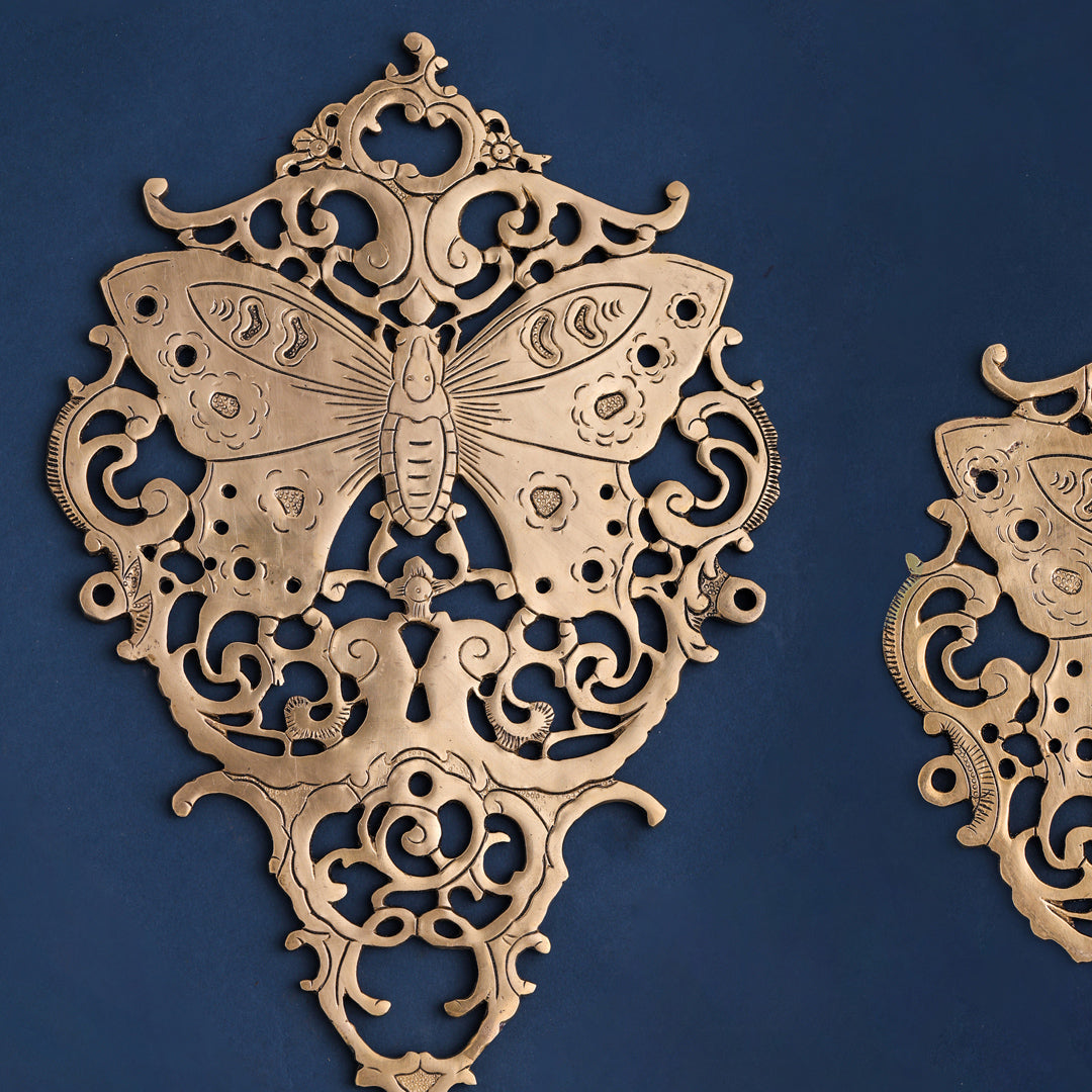 Brass Butterfly Wall Hanging (11 Inch) Vedansh Craft