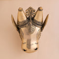 Brass Nandi Head Wall Decor (10 Inch) Vedansh Craft