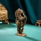 Brass Standing Yali/kirtimukha Statue (5 Inch) Vedansh Craft