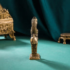 Brass Standing Yali/kirtimukha Statue (5 Inch) Vedansh Craft