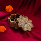 Brass Jewellery Box (3.5 Inch) Vedansh Craft