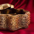Brass Jewellery Box (3.5 Inch) Vedansh Craft