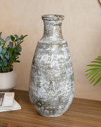 Vintage Look Terracotta Vase for Corner Styling