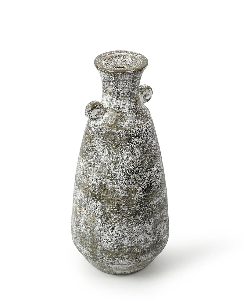 Artisan Terracotta Vase for Balcony or Veranda Styling