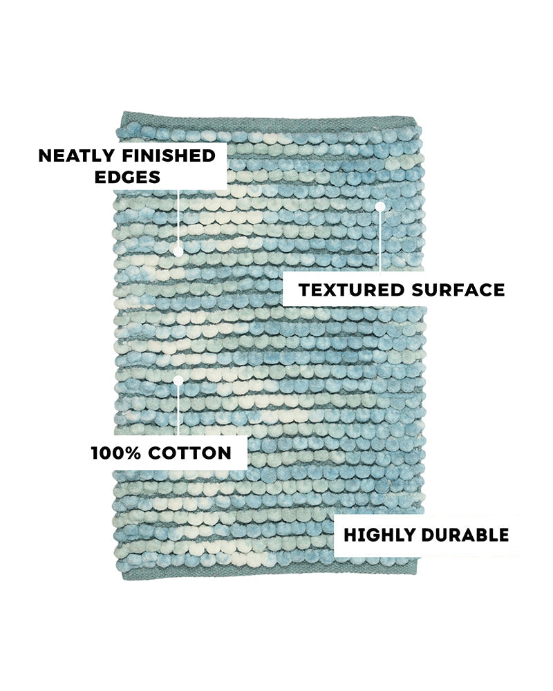 Cotton Bathmat for Bathroom Door Comfort and Everyday Safety