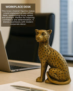 Cheetah Showpiece for Home Decor, Decorative Gift Item and Home Display