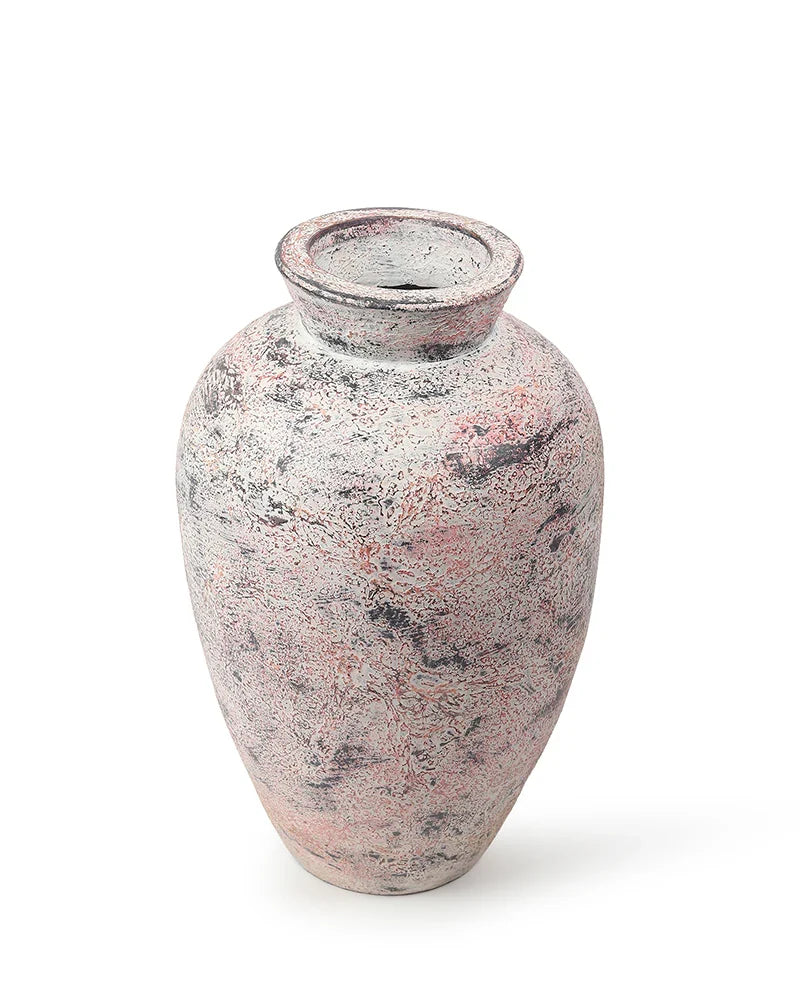 Antique Finish Terracotta Vase for Old World Charm