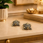 Brass Lightweight Tortoise Vastu/Feng Shui Pair (0.5 Inch) Vedansh Craft