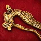 Brass Handcrafted Katar with Velvet Gift Box – Premium Indian Decor (9.5 Inch) Vedansh Craft