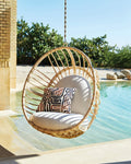 Rattan Hanging Chairs for Indoor and Outdoor Spaces