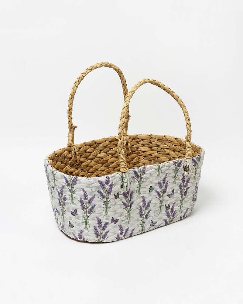 Eco-Friendly Seagrass Hamper and Organizer Basket for Elegant Home Decor and Storage
