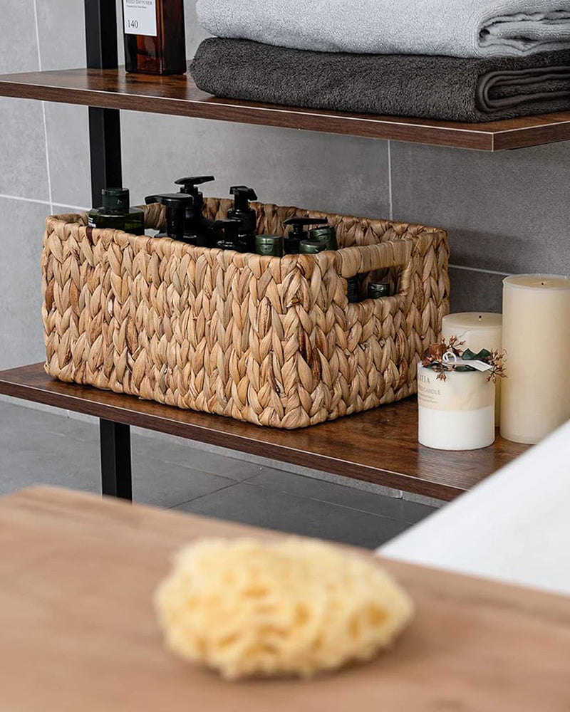Water Hyacinth Storage Organizer for Clothes Cupboard and Kitchen Basket