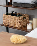Water Hyacinth Storage Organizer for Clothes Cupboard and Kitchen Basket
