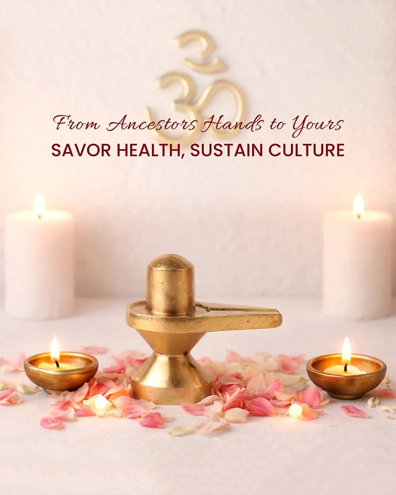 Brass Shivling Idol for Home Temple and Pooja Room