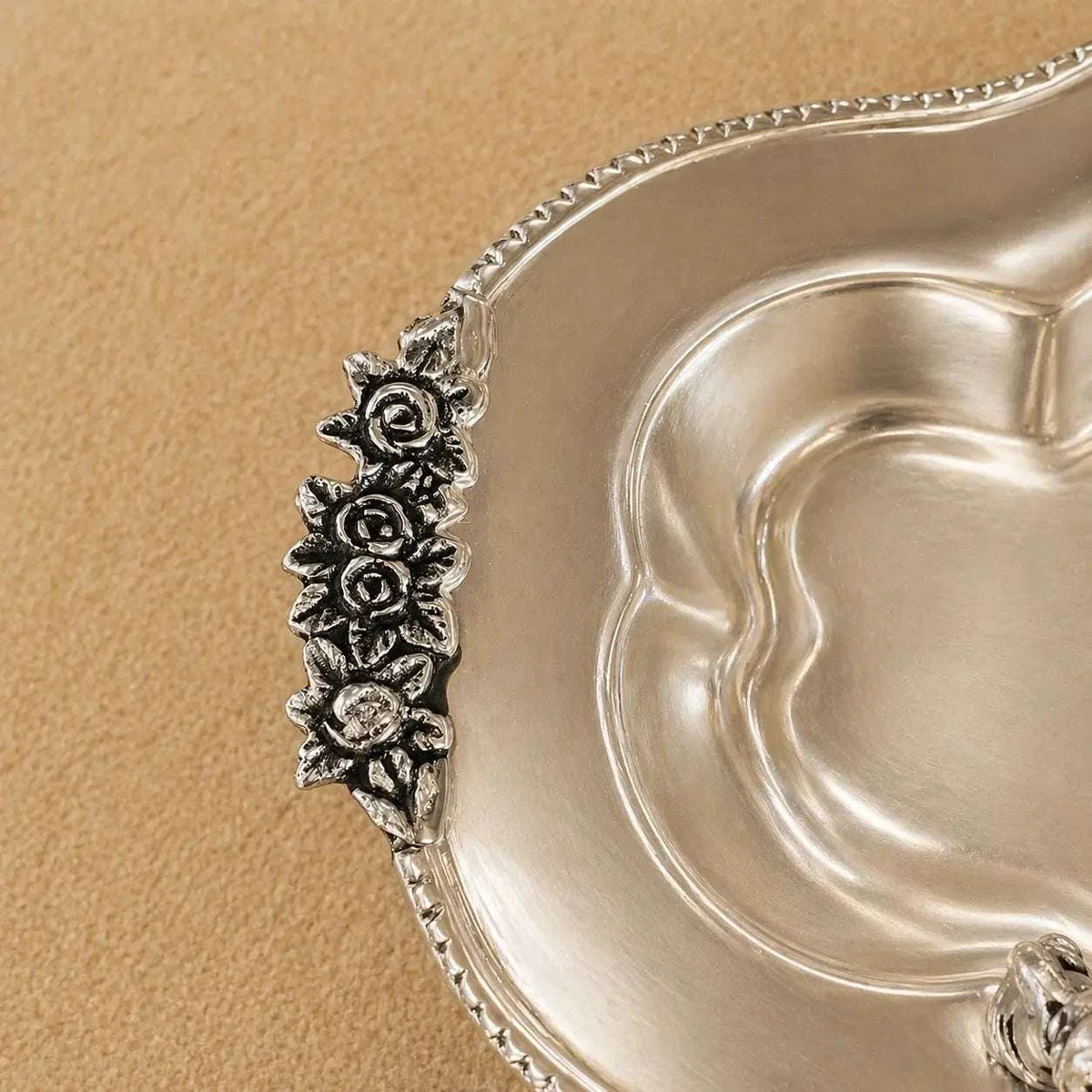 Brass Oval Decorative Dish Bowl / Platter Vedansh Craft