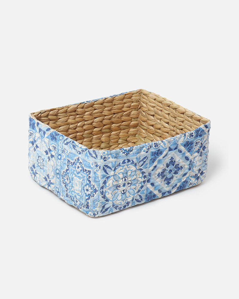 Eco-Friendly Seagrass Storage Organizer for Kitchen, Living Room, and Study Areas
