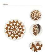 Handwoven Rattan Wall Art for Bedroom and Balcony Walls