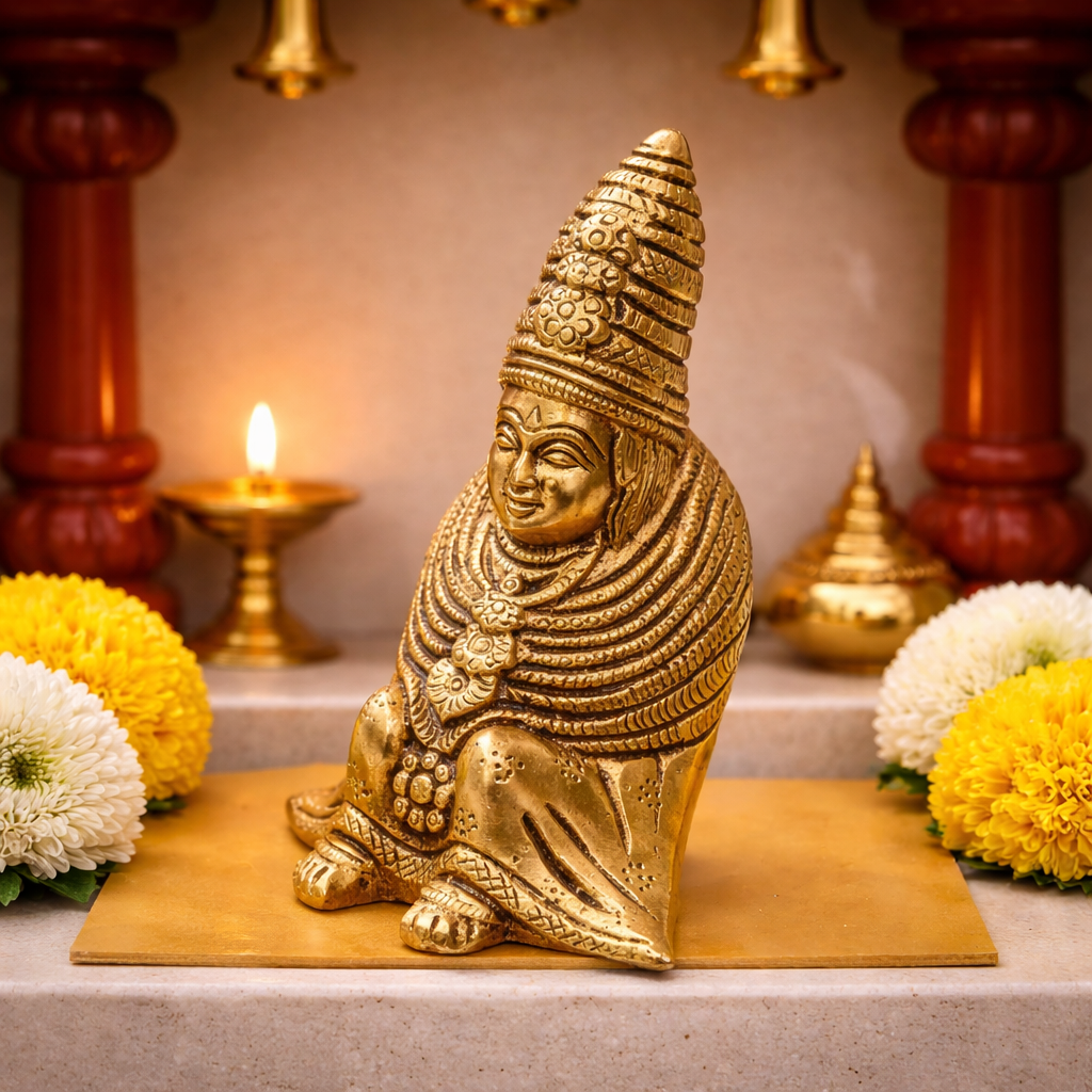 Brass Tulja Bhavani Idol Vedansh Craft