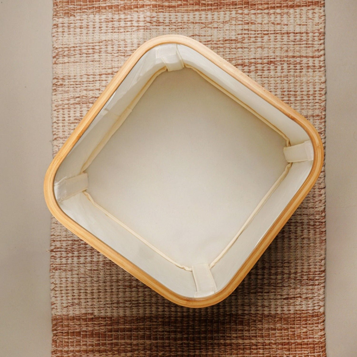 Minimalist Laundry Basket Off White Nestasia