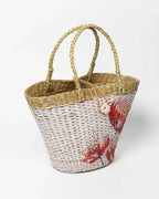 Handmade Boat Style Seagrass Basket Tote