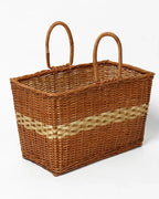 Handmade Seagrass Carry Basket & Shopping Tote