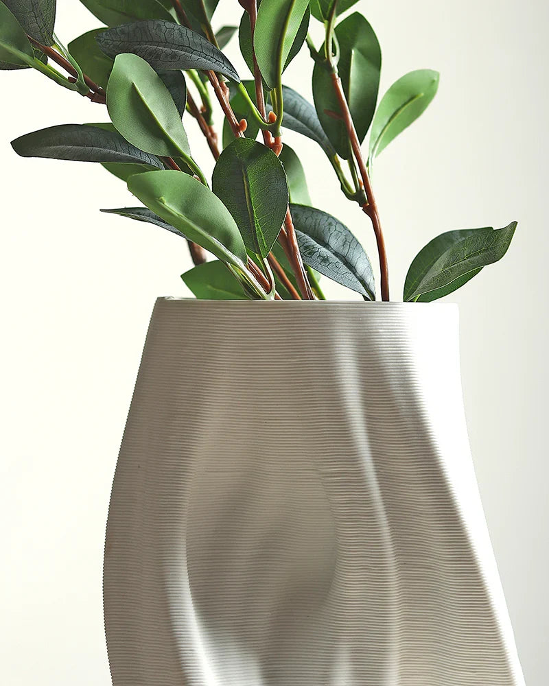 Ceramic Centerpiece Vase for Dining Table Styling