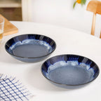 Ocean Ombre Snacks Desserts Set For 4 Nestasia