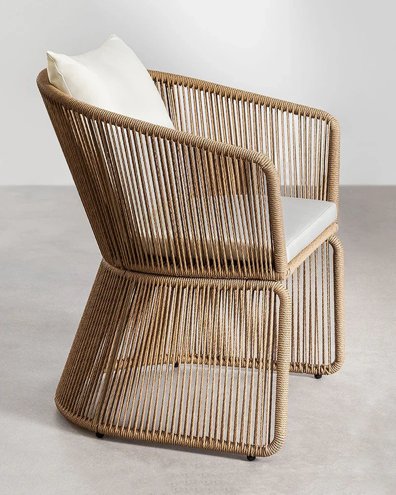 Bamboo Arm Chairs for Living Room Seating
