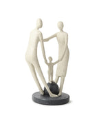 Polypropylene Human Family Showpiece for Housewarming and Gifts for Women