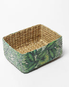 Natural Seagrass Multipurpose Tray and Basket for Home and Office Organization