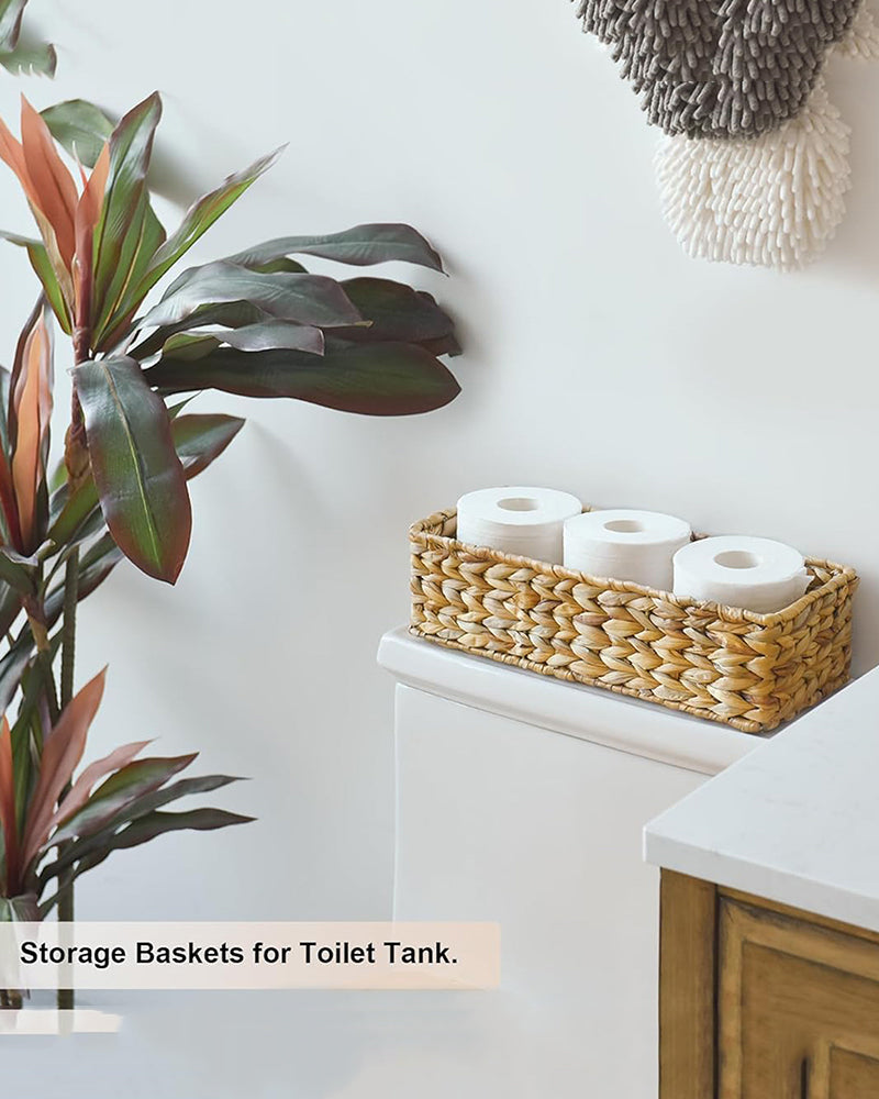 Water Hyacinth Basket Wardrobe Organizer and Storage Basket