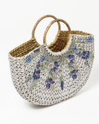 Handmade Seagrass Beach Tote & Shopping Bag