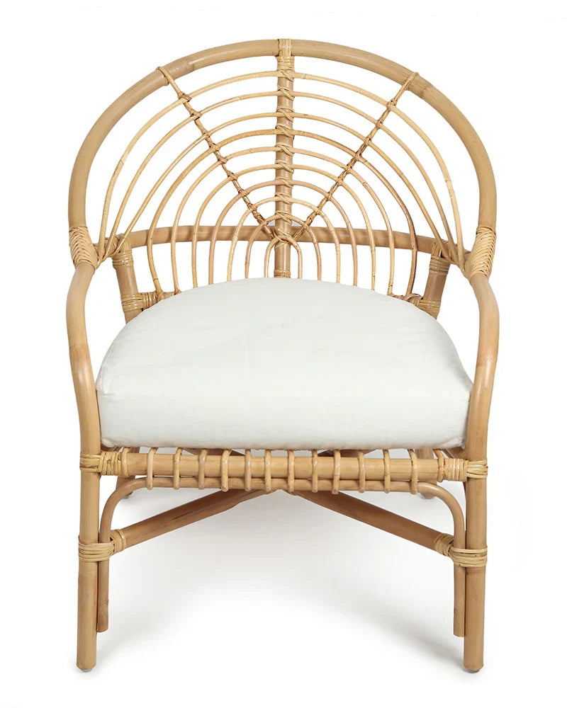 Bamboo Accent Chairs for Living Room Comfort and Style