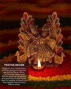 Radha Krishna Statue for Home and Pooja Room, Decorative God Idol Figurine