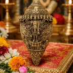 Brass Lightweight Vishwaroopam Vishnu Conch Vedansh Craft