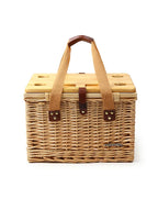 Vintage-Inspired Wicker Picnic Basket for Picnic, Travel & Outdoor Fun