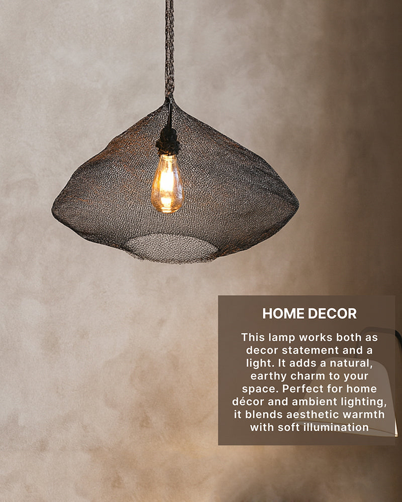 Ceiling Hanging Lamp for Living Room and Natural Home Decor