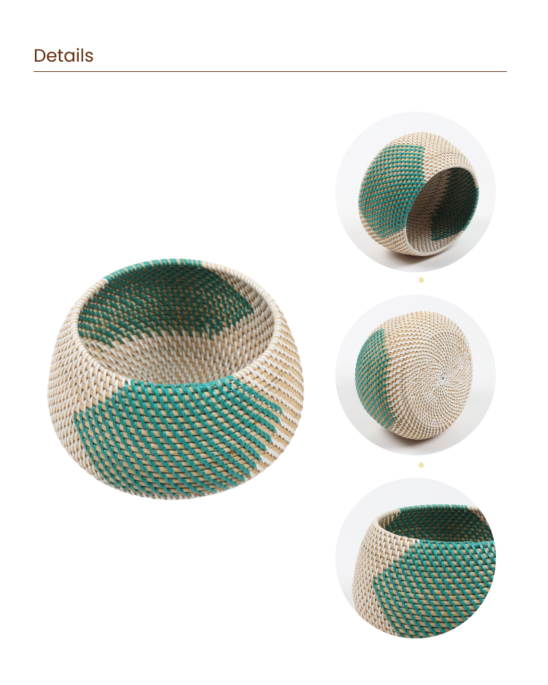 Rattan Organiser Basket for Easy Home Storage Solutions