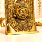 Brass Shiva Head Idol With Kirtimukha (8.5 Inch) Vedansh Craft
