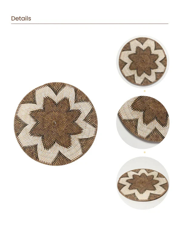 Modern Rattan Wall Panel for Minimalist Interiors